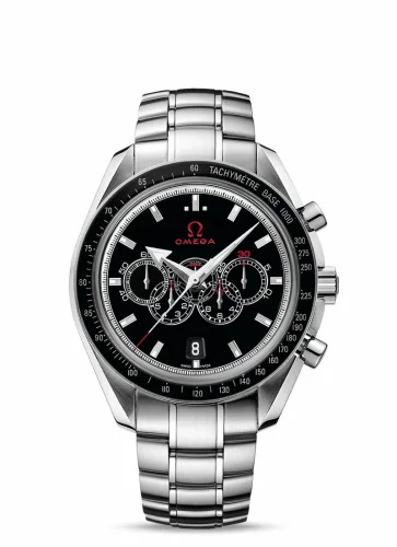 Omega Speedmaster Co-Axial Stainless Steel / Black / Bracelet / Olympic Collection 321.30.44.52.01.001 (32130445201001)
